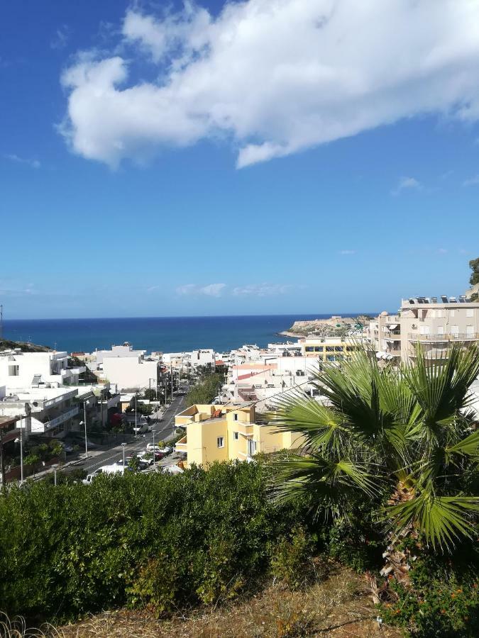 Sea View Cozy Studio Near Center Of Rethymno Town Екстер'єр фото