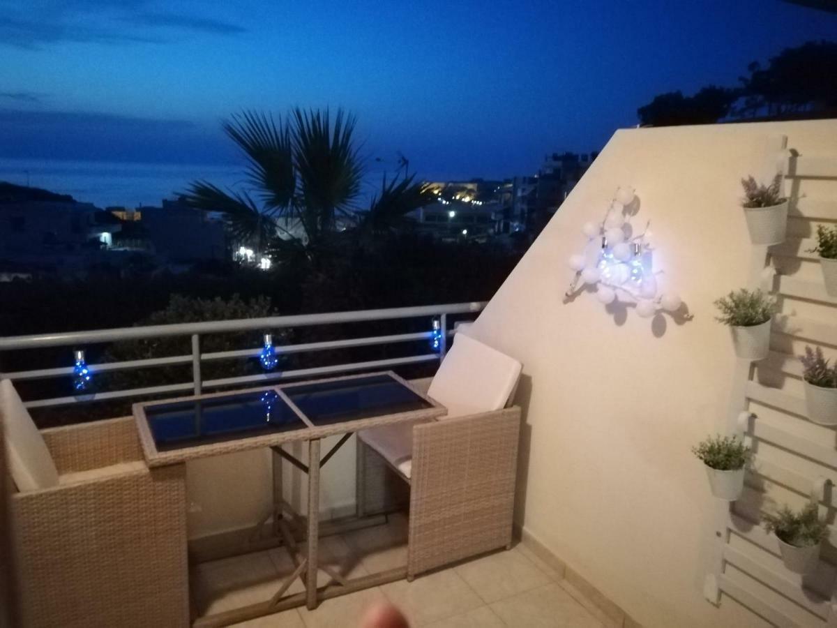 Sea View Cozy Studio Near Center Of Rethymno Town Екстер'єр фото