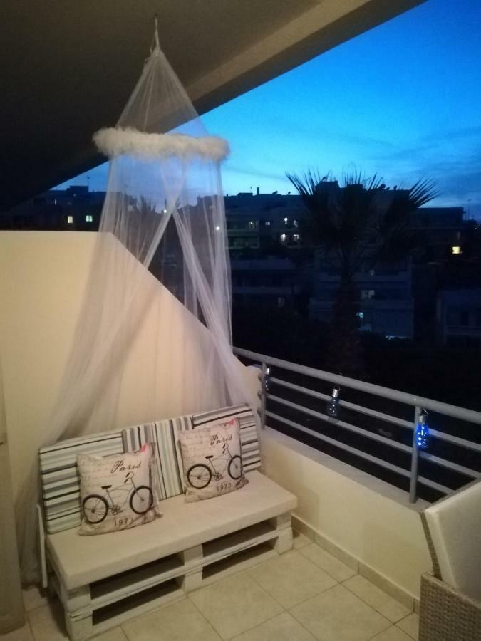 Sea View Cozy Studio Near Center Of Rethymno Town Екстер'єр фото