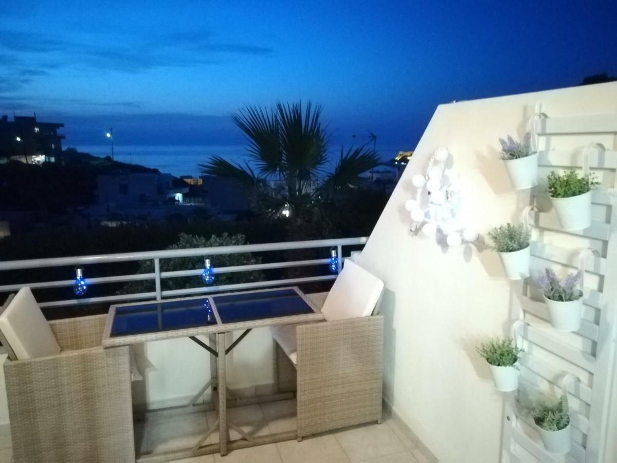Sea View Cozy Studio Near Center Of Rethymno Town Екстер'єр фото