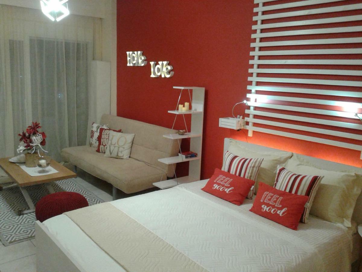 Sea View Cozy Studio Near Center Of Rethymno Town Екстер'єр фото
