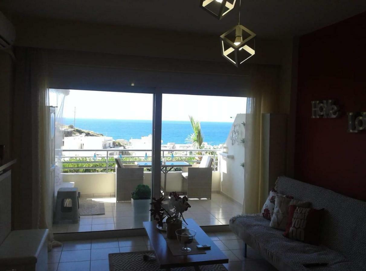 Sea View Cozy Studio Near Center Of Rethymno Town Екстер'єр фото