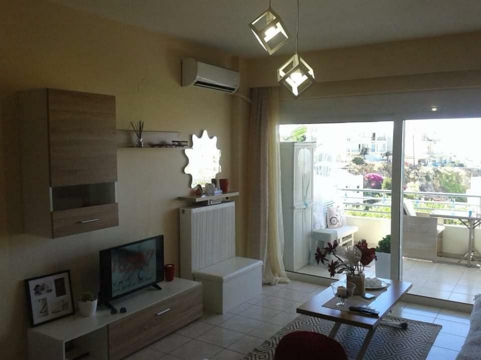 Sea View Cozy Studio Near Center Of Rethymno Town Екстер'єр фото